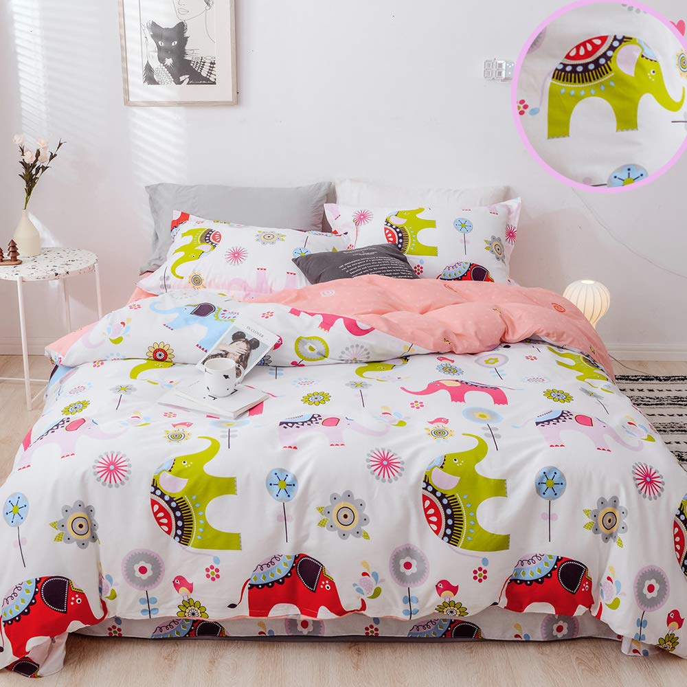 Best Pink Elephant Bedding Queen Cree Home