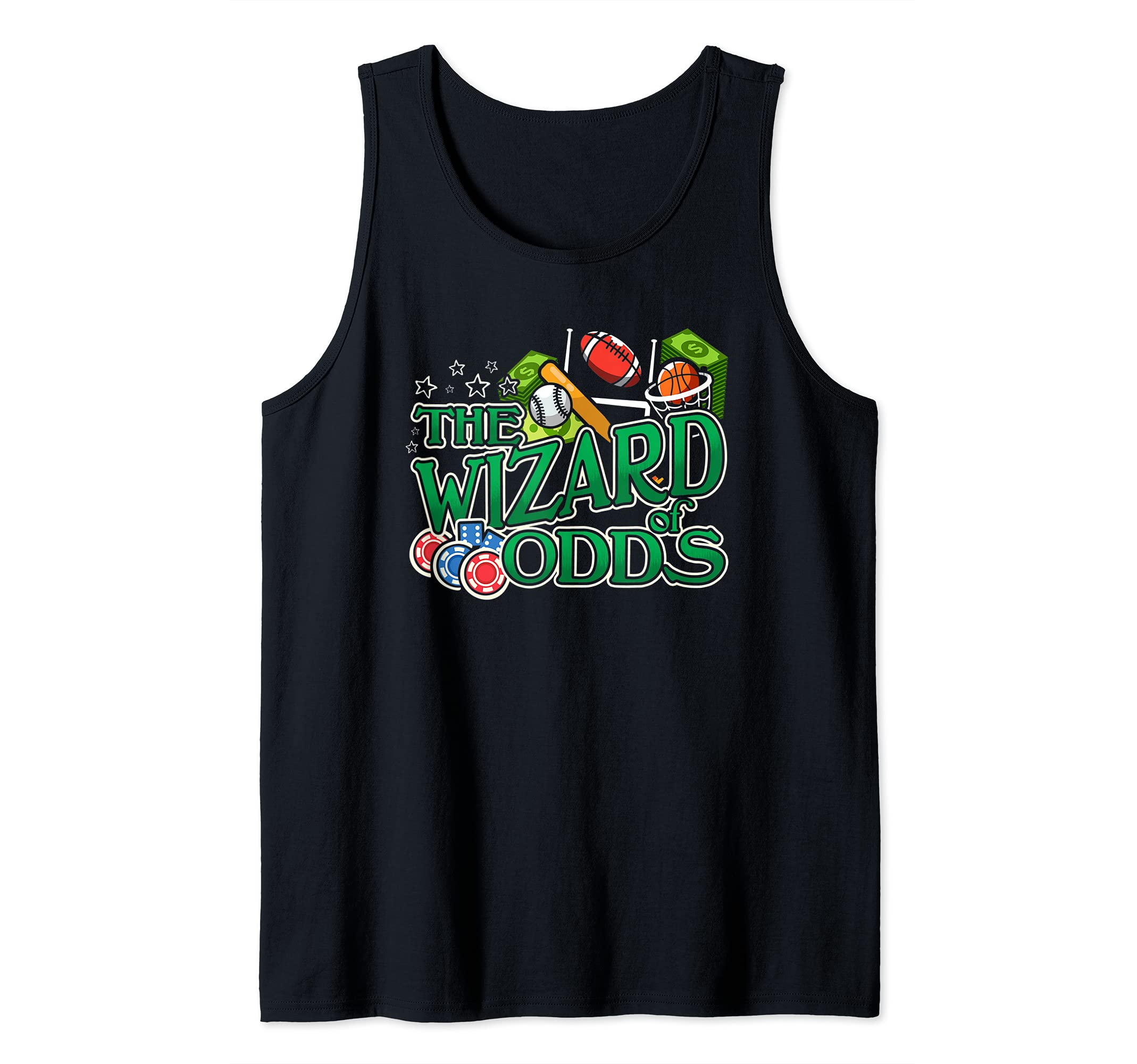 Fantasy Leagues Wizard of Odds Mobile Sports Betting Lucky Tank Top