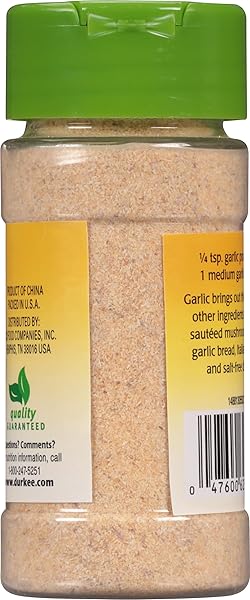 DURKEE GARLIC POWDER, 2.88 OUNCE