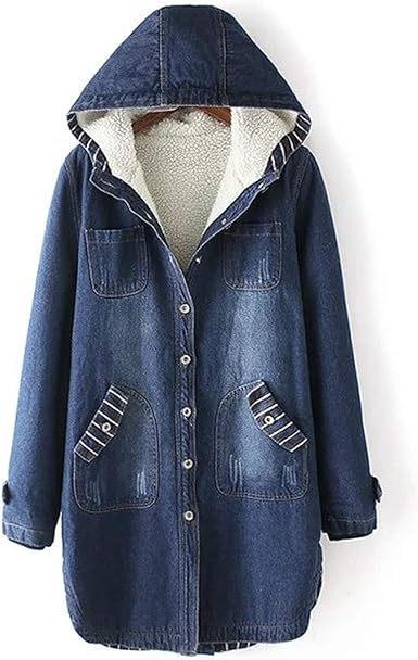 womens fur lined jean jacket