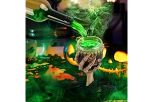 MAOYUE Halloween Decorations Indoor Floating Halloween Wine Glass Vintage Hocus Pocus Halloween Decorations Halloween Potion Bottles Halloween Chalice, Halloween Decorations for Tables, Party