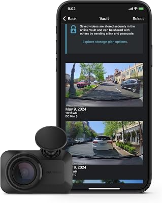 Garmin Dash Cam Mini 3 ultracompact 1080p dash camera