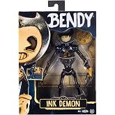 Bendy and the Ink Machine Collectible Action Figures 6.5&rdquo; Scale Ink Demon with The End Reel Accessory