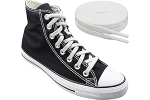 Endoto Elastic Shoe Laces for Converse High Top and Low Top Flat Stretchy Bungee Replacement Shoelaces