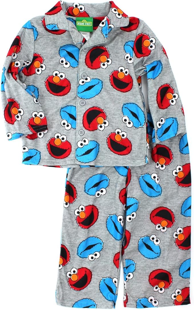 baby cookie monster pajamas