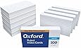 Oxford Ruled Index Cards, 3" x 5", White, 1,000 Cards (10 Packs of 100) (31)