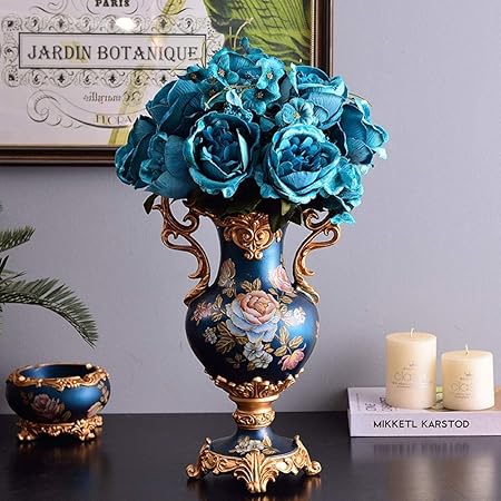 Regali Di Natale Accordi.Yongyongchong Camera Da Letto Centrotavola Accordi Hotel Della Decorazione Della Casa Fiore Artificiale Ufficio Mazzi Resina Vaso Amazon It Casa E Cucina