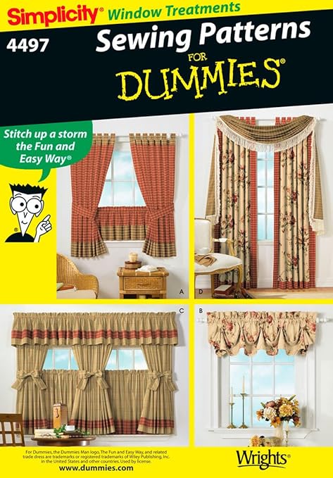 Amazon Com Simplicity Sewing Pattern 4497 Home Decorating One