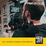 ProGrade Digital 512GB SDXC UHS-II V90 300R Memory Card for DSLR MILC view 3