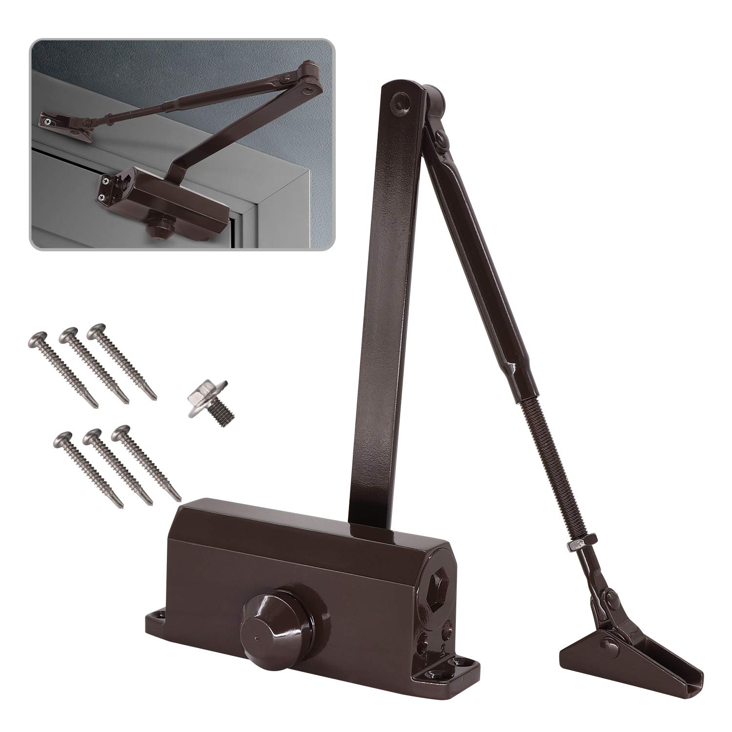 Buy MARIE Hydraulic Spring Door Closer Soft Close Size 2 with Automatic