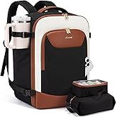 LOVEVOOK 40L Travel Backpack for Women Men, Large Carry on Backpack for Airplanes TSA Personal Item Travel Bag fits 15.6" Laptop, Waterproof Weekender Essentials Airline Approved with 2 Packing Cubes