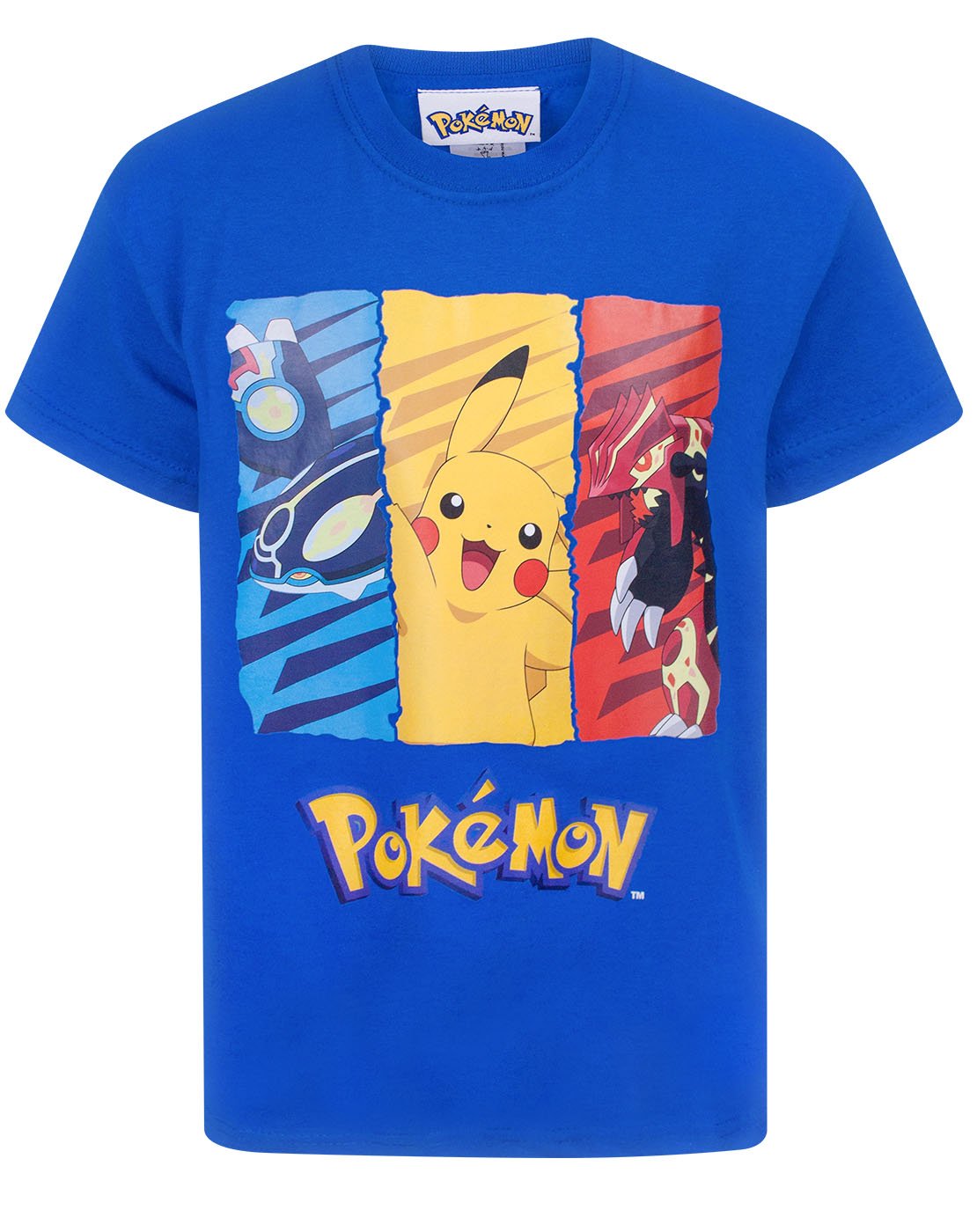 Official Pokemon Kid's T-Shirt (7-8 Years) Blue