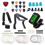 Guitar Accessories Kit with Guitar Strings,Guitar