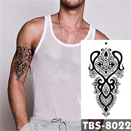 Tzxdbh 3pcs Imperméable Tatouage Temporaire Feu Tatoo Eagle