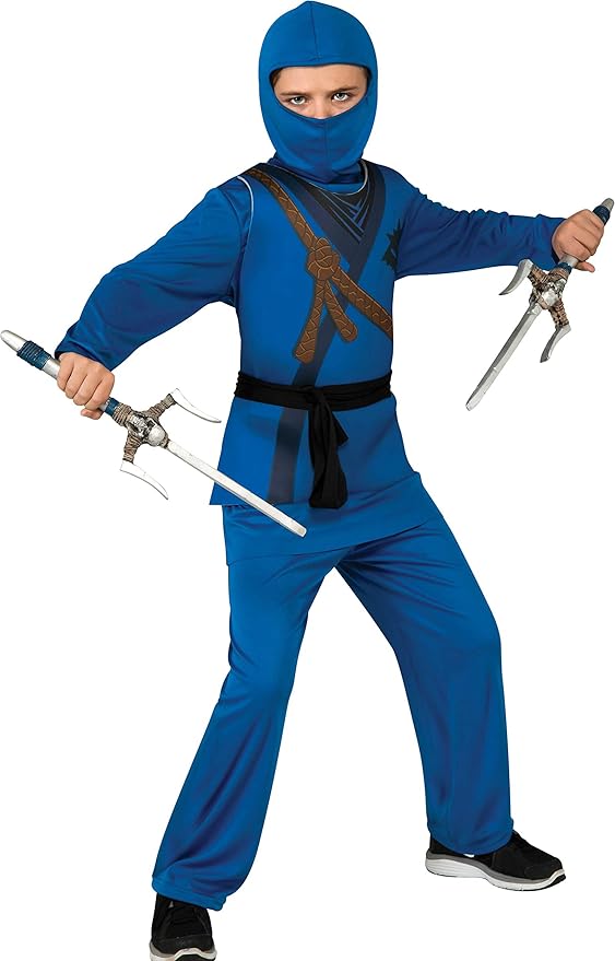 Buy Ninja Costume, Blue, Small Online at Low Prices in India Amazon.in