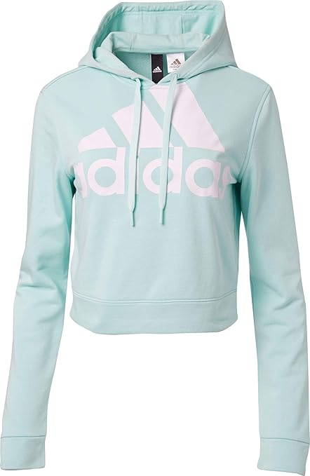 adidas mint green cropped hoodie