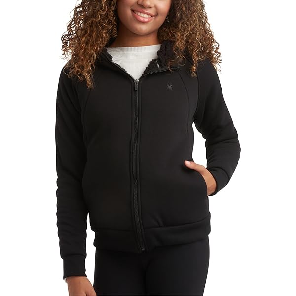 Amazon.com: Spyder Women's Prevail Jacket, Black/Green Flash/Bryte