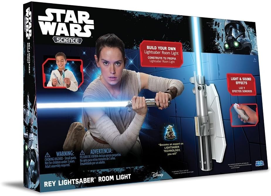 Star Wars Science Rey Lightsaber Room Light