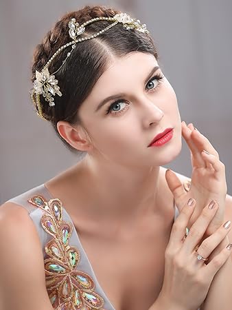 bridesmaid flower headband