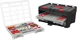 Keter Stack n' Roll Modular DIY 3 Organizer Set Black view 3