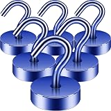 Neosmuk Magnetic Hooks 40lb+ Heavy Duty Navy Blue Cruise Ship Essentials