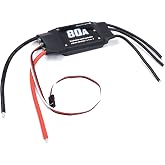 Readytosky 80A ESC 2-6S Brushless ESC Electric Speed Controller | For RC FPV Airplane Helicopter Drone