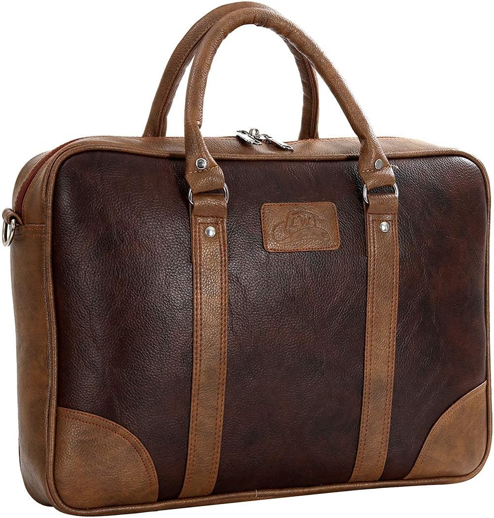 Leather World ® 15.6 inch Office Bags for Men Messenger Laptop Bag