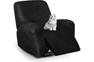 ANARACHON Leather Look Recliner Chair Covers, Stretch Recliner Cover, Soft Lazy Boy Recliner Slipcovers for Reclining Chair, 