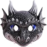 Himine Children's Cartoon Dragon Mask Wings set Children's day Halloween Christmas Party Performance Props