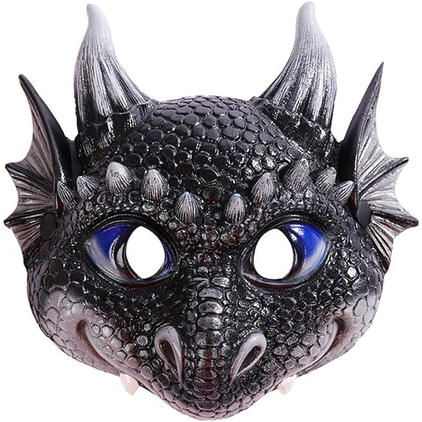 Amazon.com: Starsouce Cosplay Mask Dragon Head Mask for Halloween