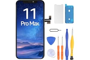 LL TRADER Screen Replacement for iPhone 11 Pro Max 6.5" LCD Retina Display Touch Screen Digitiser with Repair Tool Kits