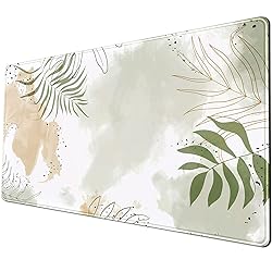 Keyboard mat Kawaii Mousepad Matcha Green Plant