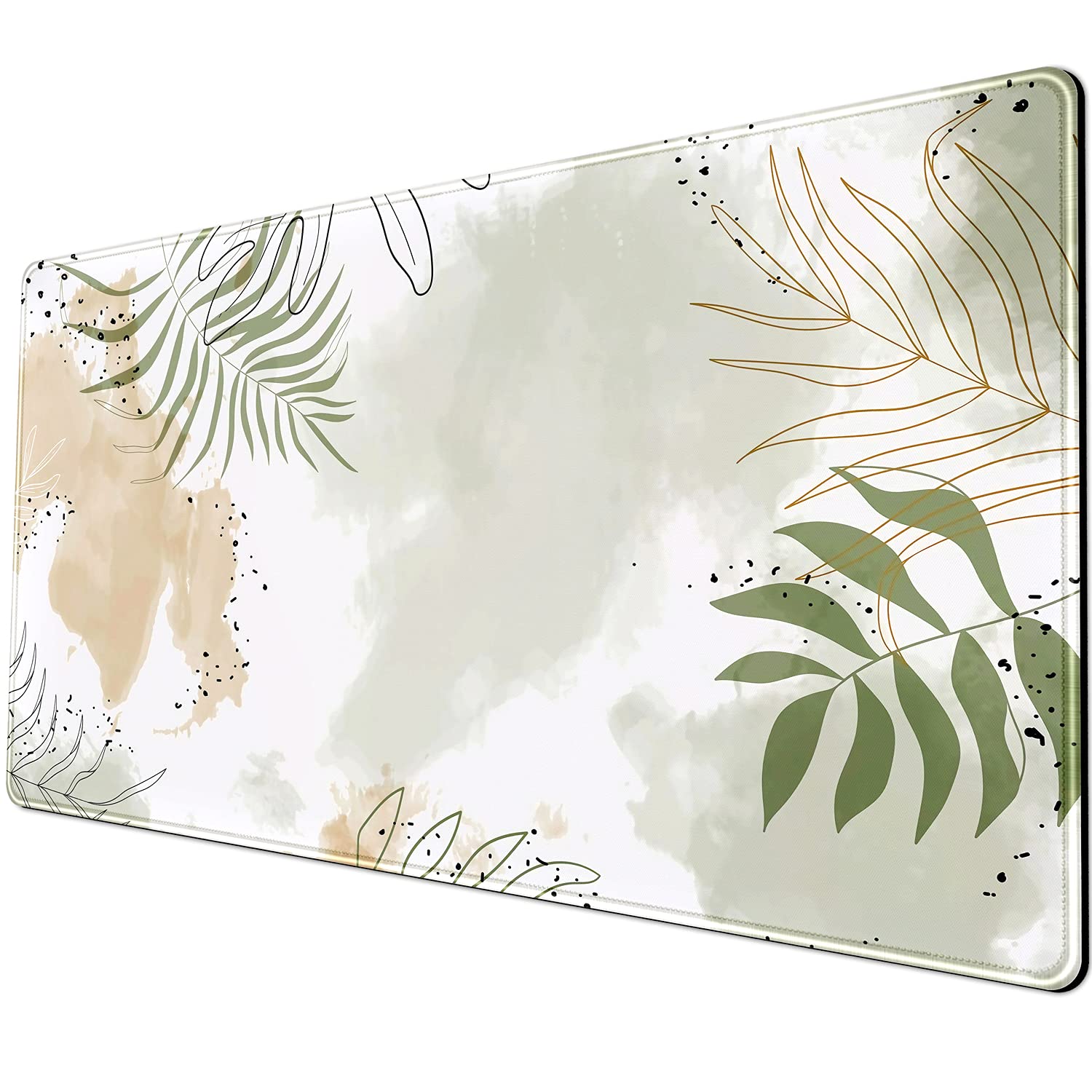 Keyboard mat Kawaii Mousepad Matcha Green Plant