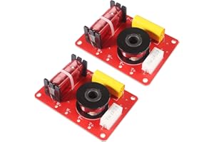 Alinan 2pcs 130W 2-Way Speaker System Audio Crossover Filters Frequency Distributor