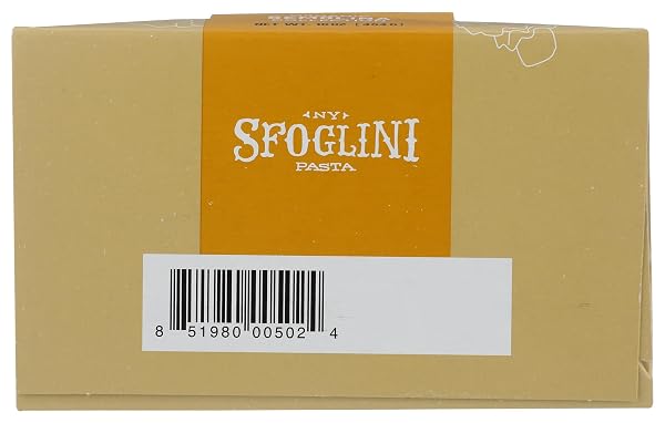 SFOGLINI—ORGANIC DURUM SEMOLINA TRUMPETS—MADE WITH TRADITIONAL TECHNIQUES & WHOLESOME ORGANIC GRAIN—HOLDS TIGHT TO SAUCE—16 OZ BOX