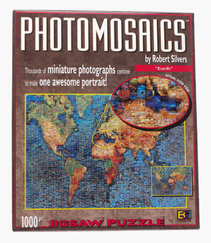 Photomosaic Earth Jigsaw Puzzle 1000pc
