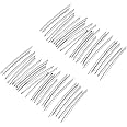 48 pcs Guitar Fret Wires Guitar White Copper Fret Wire Fretwire Set Accessory for Electric Guitars 2.2 mm / 0.087in