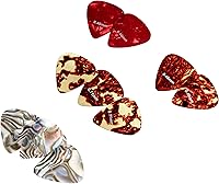 Amazon _ Amazonベーシック ギターピック セルロイド素材 ミックスカラー 10個 _ ギターピック _ 楽器