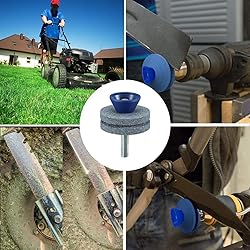 Beeiee Lawn Mower Blade Sharpener, Double Layer