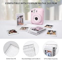 HIYQIN - 2 Pack - 2x3 Mini Photo Case, Mini Photo