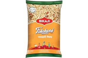 Bikaji Falahari Snack Mix – 7.05 oz (200g) Pack | Ready to Eat Indian Fasting Snacks with Potato Sticks, Peanuts & Raisins | Savory Trail Mix Seasoned with Sendha Namak (Himalayan Rock Salt) best for Vrat