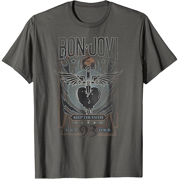 BON JOVI  FIREWORKS2024 未開封 CD&限定Tシャツ Bon Jovi（ボン・ジョヴィ）ロゴTシャツ 2024年6月発売！|グッズ