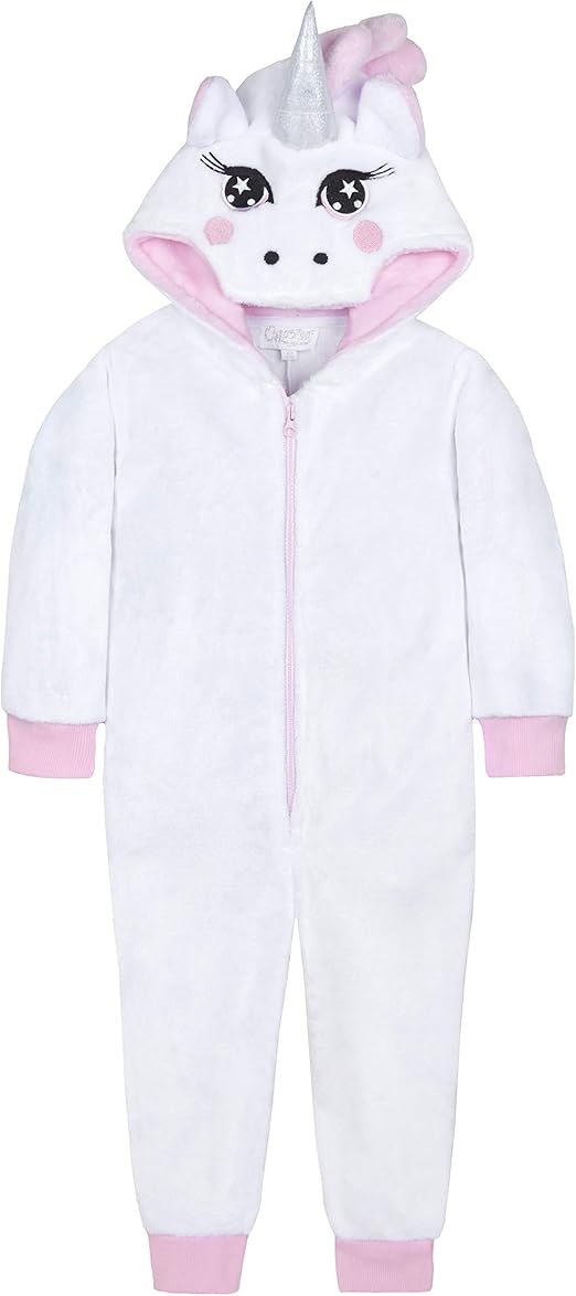 Childrens Novelty Unicorn Onesie (23 Years, White) Amazon.co.uk Clothing