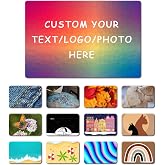 Takuno Custom Personalized Doormat Welcome 35.4 * 26.3 in | Front Door Floor Mat, Non-Slip Bottom, Drying Area, Entrance Way