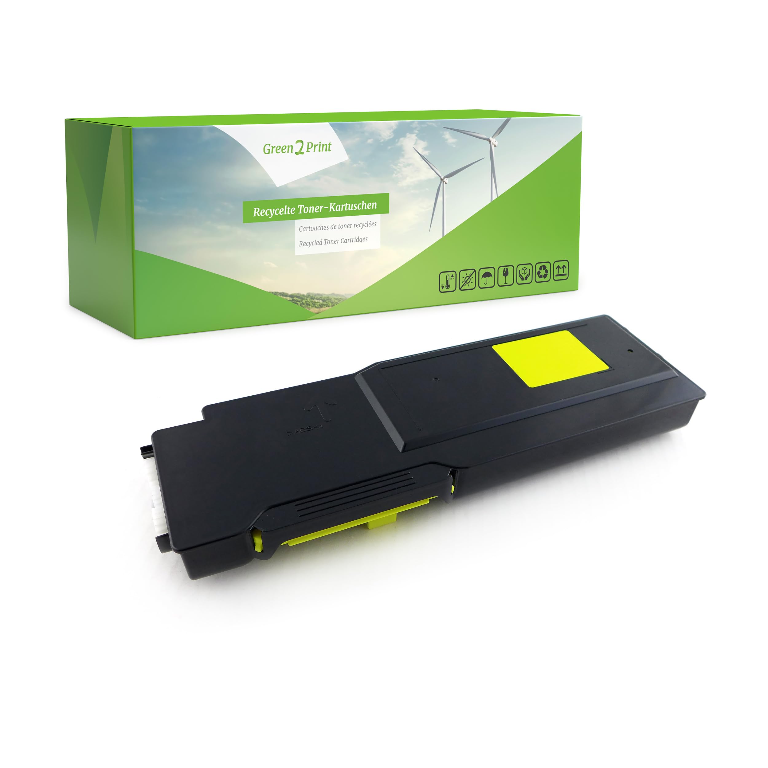 Green2Print Toner yellow 8000 pages replaces Xerox 106R03529 Toner cartridge for Xerox VersaLink C400, C405