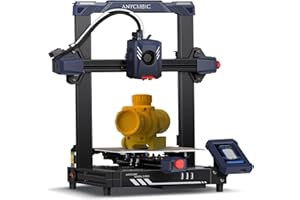 Anycubic Kobra 2 Pro FDM 3D Printer with 7000rpm Fast Cooling, 500mm/s High-Speed Printing, High Power Computing New Structure, Auto Bed Leveling Smart Z-Offset, 3D Printers Size 8.7"x8.7"x9.84"