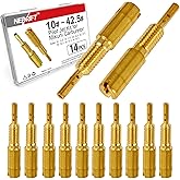 Pilot Jet Kit for Mikuni Carburetor Replacement Slow Jets Compatible | For RS HSR HS TM VM28/486 Carburetors for Motorcycle, ATV, Lawn Mower Small Engine 14Pcs（10# - 42.5#）