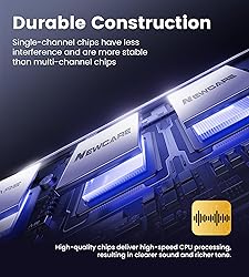 NEWCARE Optical Audio Splitter 1 in 3 Out,SPDIF