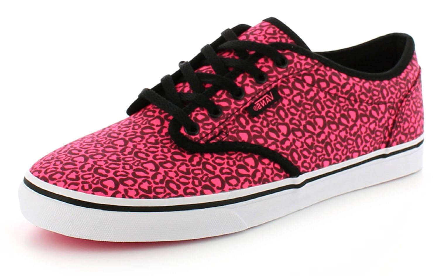 leopard print vans size 4