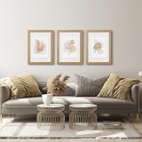Fabian Clarke London A3 Modern Oak Frame with White A4 Mount Portrait or view 6